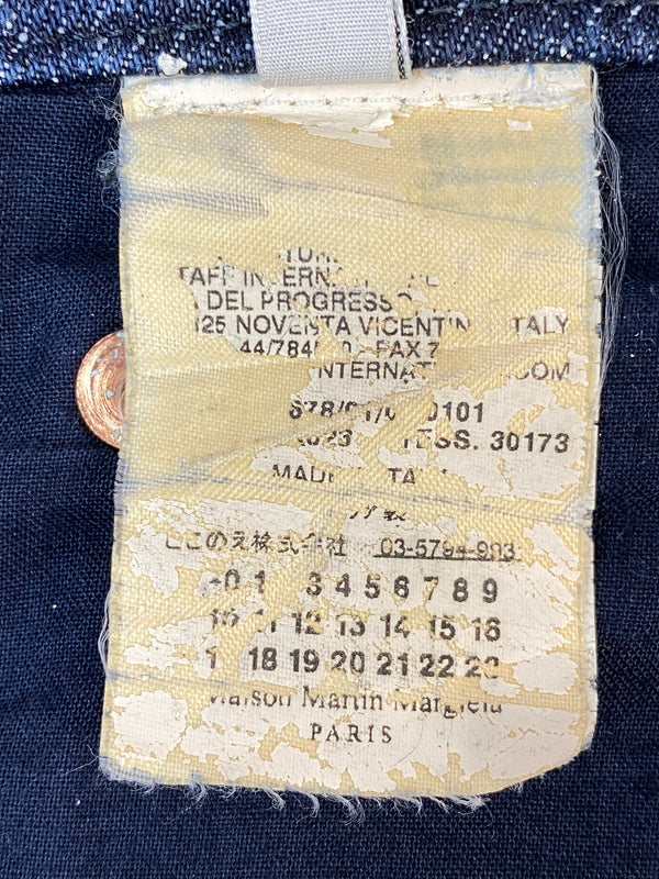 【中古品】【メンズ】 MAISON MARTIN MARGIELA メゾン マルタン マルジェラ ここのえ期 DENIM PANTS デニムパンツ ボトムス 152-260807-jt-28-min サイズ：46 カラー：インディゴ 万代Net店