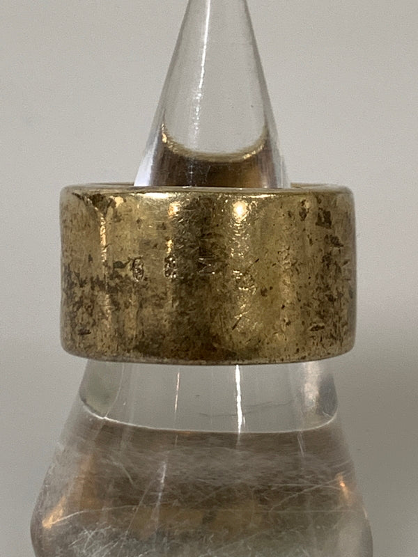 【中古品】【メンズ】 VIVIENNE WESTWOOD ヴィヴィアンウエストウッド SV925 ウエディングリング 指輪 アクセサリー 192-260811-hu-15-min カラー：ゴールド 万代Net店