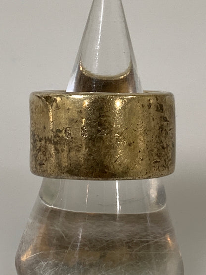 【中古品】【メンズ】 VIVIENNE WESTWOOD ヴィヴィアンウエストウッド SV925 ウエディングリング 指輪 アクセサリー 192-260811-hu-15-min カラー：ゴールド 万代Net店