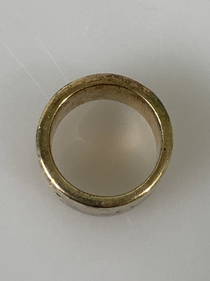 【中古品】【メンズ】 VIVIENNE WESTWOOD ヴィヴィアンウエストウッド SV925 ウエディングリング 指輪 アクセサリー 192-260811-hu-15-min カラー：ゴールド 万代Net店