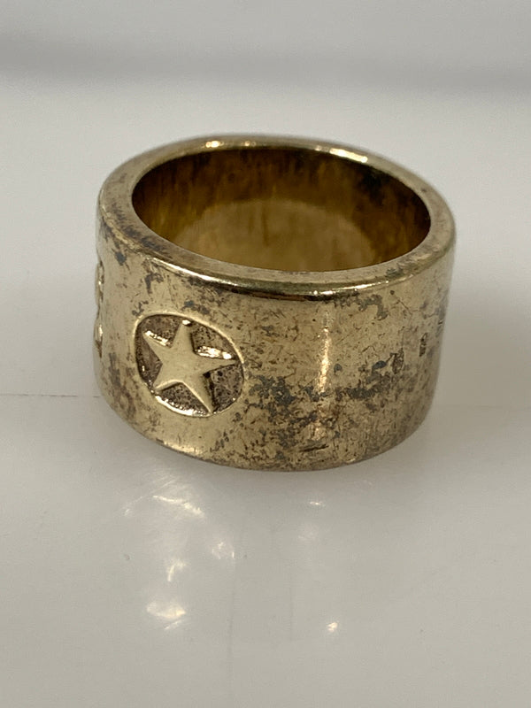 【中古品】【メンズ】 VIVIENNE WESTWOOD ヴィヴィアンウエストウッド SV925 ウエディングリング 指輪 アクセサリー 192-260811-hu-15-min カラー：ゴールド 万代Net店