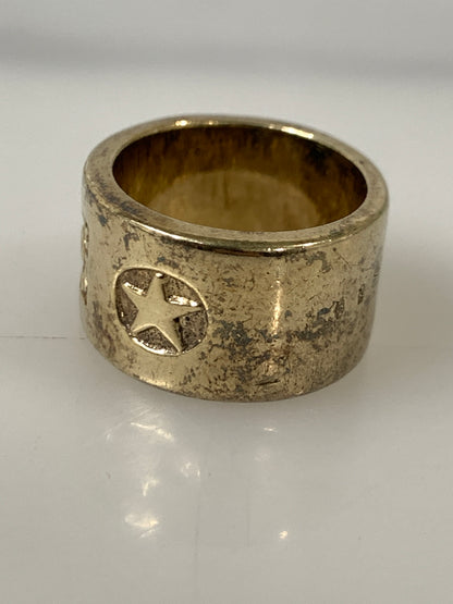 【中古品】【メンズ】 VIVIENNE WESTWOOD ヴィヴィアンウエストウッド SV925 ウエディングリング 指輪 アクセサリー 192-260811-hu-15-min カラー：ゴールド 万代Net店