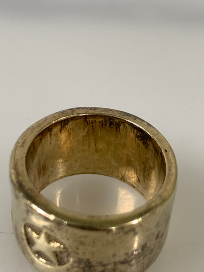 【中古品】【メンズ】 VIVIENNE WESTWOOD ヴィヴィアンウエストウッド SV925 ウエディングリング 指輪 アクセサリー 192-260811-hu-15-min カラー：ゴールド 万代Net店