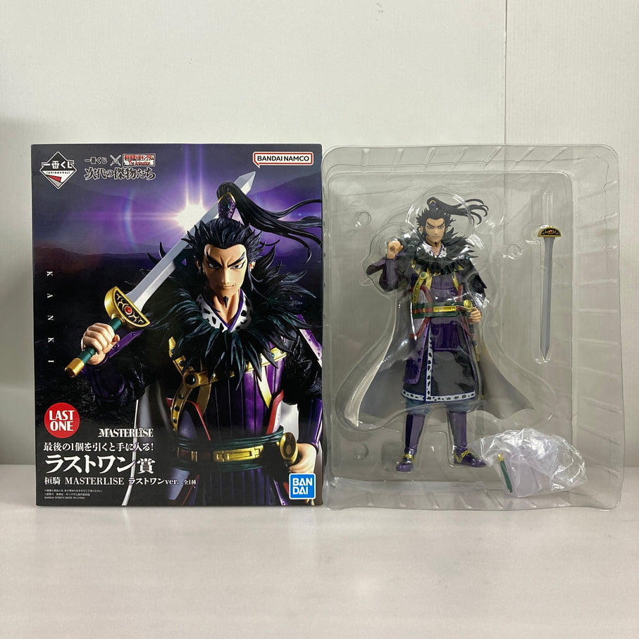 【現状渡し品】 一番くじ 春秋戦国大戦キングダム The Animation 次代の傑物たち ラストワン賞 桓騎 MASTERLISE ラストワンver. バンダイ フィギュア 051-261009-em-02-min 万代Net店