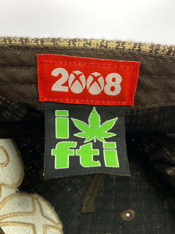 【中古品】【メンズ/レディース】 FUCK THIS INDUSTRY ファック ディス インダストリー 2008 CAP キャップ 帽子 エフティーアイ 185-260809-em-11-min カラー：ブラウン 万代Net店