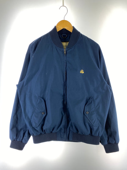 【中古品】【メンズ】 BROOKS BROTHERS ブルックスブラザーズ ZIP JACKET ジップ ジャケット メンズ ショート丈 アウター ライナー欠品 146-260817-em-29-min カラー：ネイビー 万代Net店