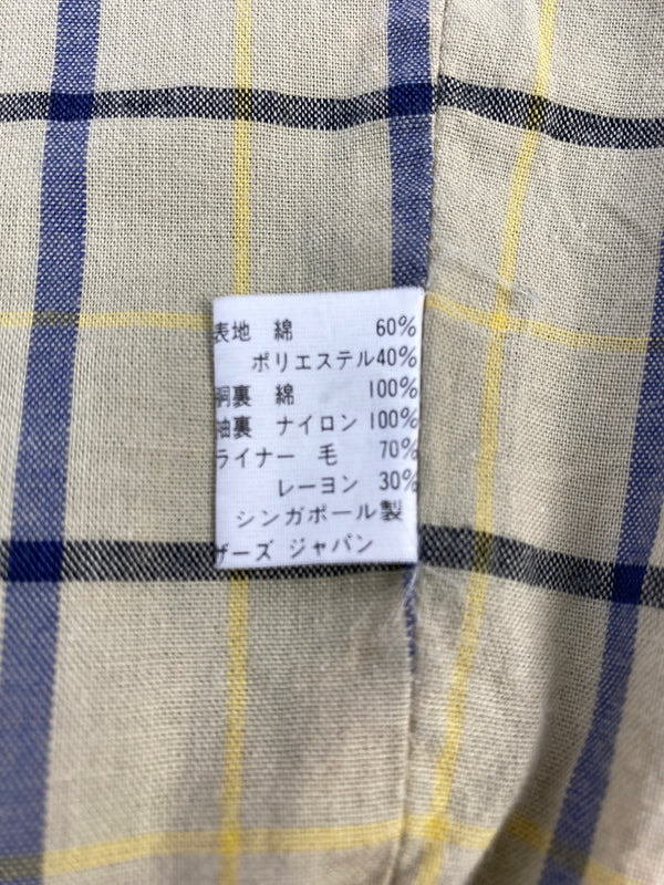【中古品】【メンズ】 BROOKS BROTHERS ブルックスブラザーズ ZIP JACKET ジップ ジャケット メンズ ショート丈 アウター ライナー欠品 146-260817-em-29-min カラー：ネイビー 万代Net店
