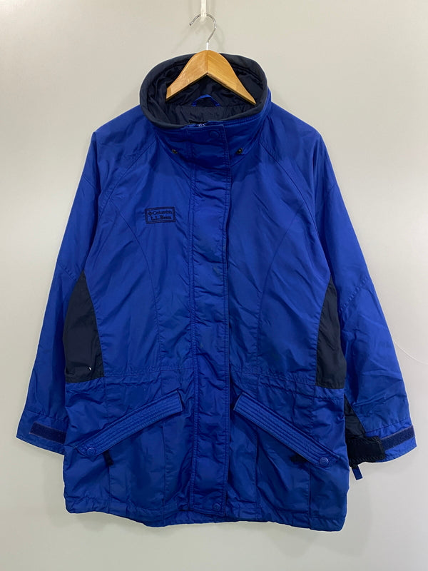 【ジャンク品】【メンズ】 L.L.BEAN×COLUMBIA エルエルビーン コロンビア NYLON JACKET ナイロンジャケット マウンテンパーカー アウター 146-260813-ta-12-min サイズ：サイズ不明 カラー：ブルー 万代Net店