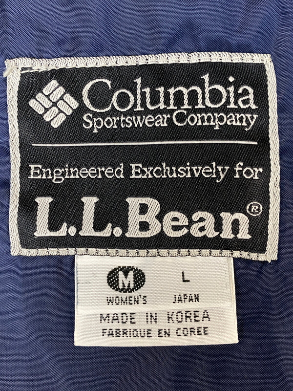 【ジャンク品】【メンズ】 L.L.BEAN×COLUMBIA エルエルビーン コロンビア NYLON JACKET ナイロンジャケット マウンテンパーカー アウター 146-260813-ta-12-min サイズ：サイズ不明 カラー：ブルー 万代Net店