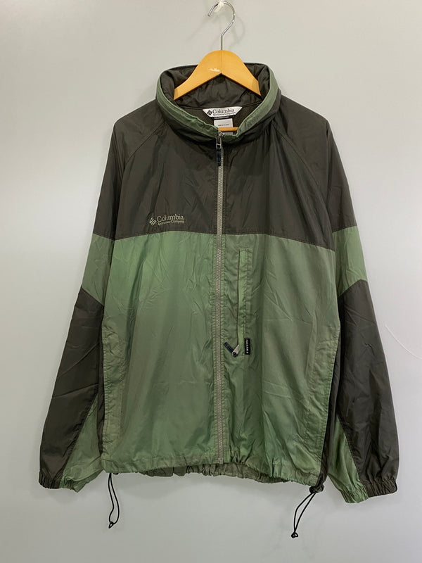 【ジャンク品】【メンズ】 COLUMBIA コロンビア MOUNTAIN PARKA マウンテンパーカー ナイロンジャケット 144-260813-ta-11-min サイズ：XL カラー：カーキ/ブラウン系 万代Net店