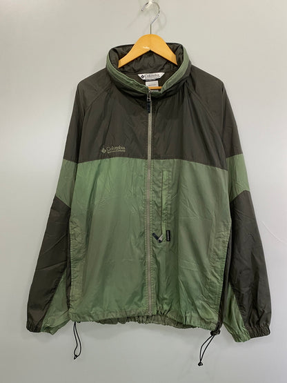 【ジャンク品】【メンズ】 COLUMBIA コロンビア MOUNTAIN PARKA マウンテンパーカー ナイロンジャケット 144-260813-ta-11-min サイズ：XL カラー：カーキ/ブラウン系 万代Net店