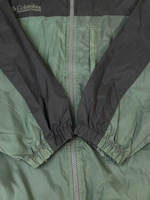 【ジャンク品】【メンズ】 COLUMBIA コロンビア MOUNTAIN PARKA マウンテンパーカー ナイロンジャケット 144-260813-ta-11-min サイズ：XL カラー：カーキ/ブラウン系 万代Net店