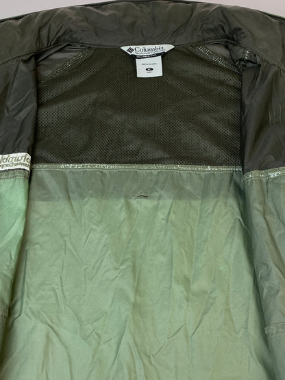 【ジャンク品】【メンズ】 COLUMBIA コロンビア MOUNTAIN PARKA マウンテンパーカー ナイロンジャケット 144-260813-ta-11-min サイズ：XL カラー：カーキ/ブラウン系 万代Net店