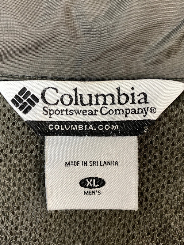 【ジャンク品】【メンズ】 COLUMBIA コロンビア MOUNTAIN PARKA マウンテンパーカー ナイロンジャケット 144-260813-ta-11-min サイズ：XL カラー：カーキ/ブラウン系 万代Net店