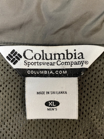 【ジャンク品】【メンズ】 COLUMBIA コロンビア MOUNTAIN PARKA マウンテンパーカー ナイロンジャケット 144-260813-ta-11-min サイズ：XL カラー：カーキ/ブラウン系 万代Net店