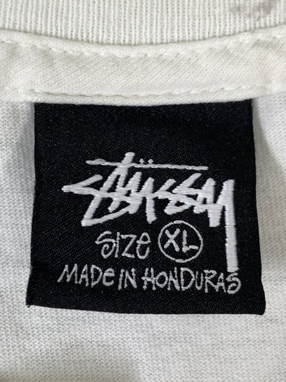 【中古品】【メンズ】 STUSSY ステューシー OLD PHONE PIGMENT DYED TEE 半袖 ショートスリーブ Tシャツ 142-260812-hu-26-min サイズ：XL カラー：ホワイト 万代Net店
