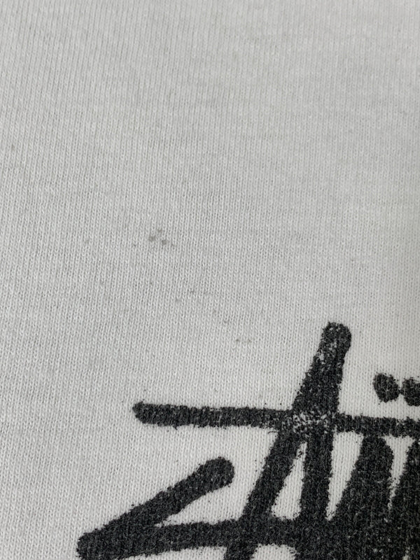 【中古品】【メンズ】 STUSSY ステューシー OLD PHONE PIGMENT DYED TEE 半袖 ショートスリーブ Tシャツ 142-260812-hu-26-min サイズ：XL カラー：ホワイト 万代Net店