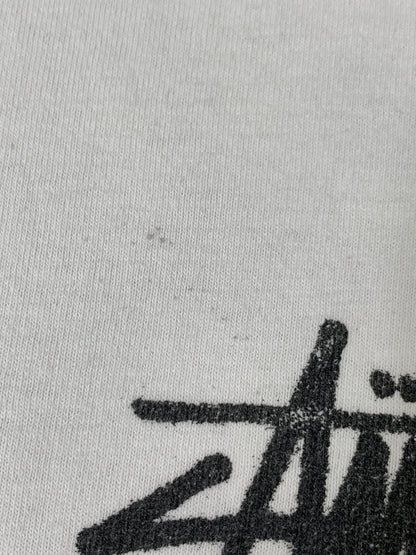 【中古品】【メンズ】 STUSSY ステューシー OLD PHONE PIGMENT DYED TEE 半袖 ショートスリーブ Tシャツ 142-260812-hu-26-min サイズ：XL カラー：ホワイト 万代Net店