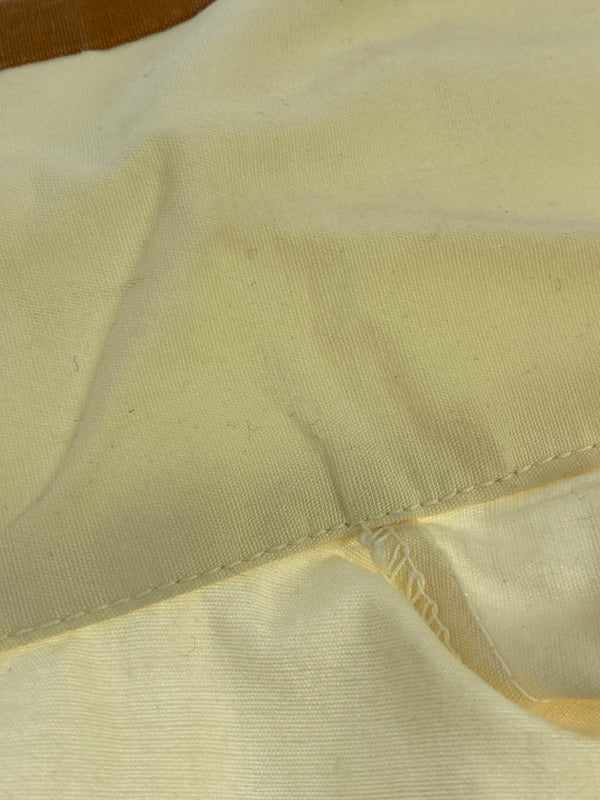 【中古品】【メンズ】 VINTAGE ヴィンテージ 推定50-70S OPEN COLLAR SHIRT 50年代-70年代 オープン メンズ 長袖シャツ トップス 146-260817-em-28-min サイズ：44/46 カラー：ライトイエロー 万代Net店