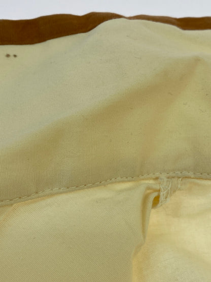 【中古品】【メンズ】 VINTAGE ヴィンテージ 推定50-70S OPEN COLLAR SHIRT 50年代-70年代 オープン メンズ 長袖シャツ トップス 146-260817-em-28-min サイズ：44/46 カラー：ライトイエロー 万代Net店