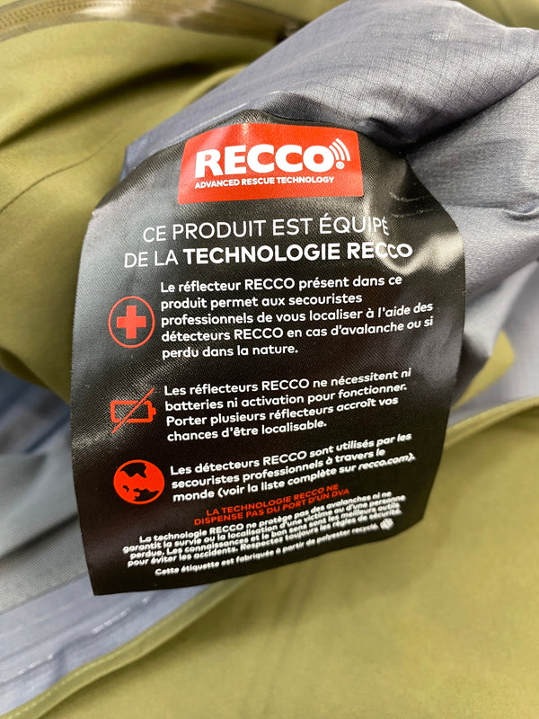 【中古美品】【メンズ】 ARC'TERYX アークテリクス X000010283 BETA SV JACKET ベータジャケット 144-260813-zi-45-min サイズ：L カラー：グリーンカーキ 万代Net店