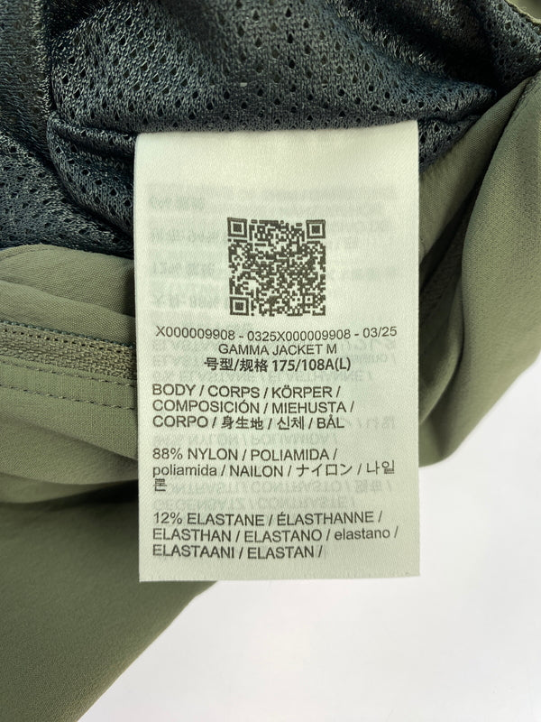 【中古品】【メンズ】 ARC'TERYX アークテリクス X000009908 GAMMA JACKET FORAGE ガンマ ジャケット フォージ アウター 144-260813-zi-42-min サイズ：L カラー：グリーンカーキ 万代Net店