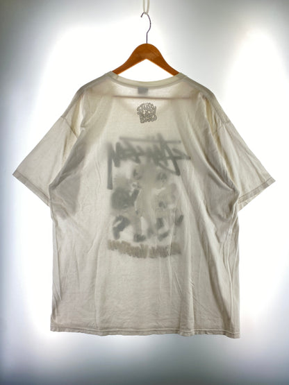 【中古品】【メンズ】 STUSSY ステューシー FERRY GOUW コラボ TEE フェリー・ゴウ コラボ 半袖 プリント Tシャツ メンズ トップス 142-260817-em-22-min サイズ：XXL カラー：ホワイト 万代Net店
