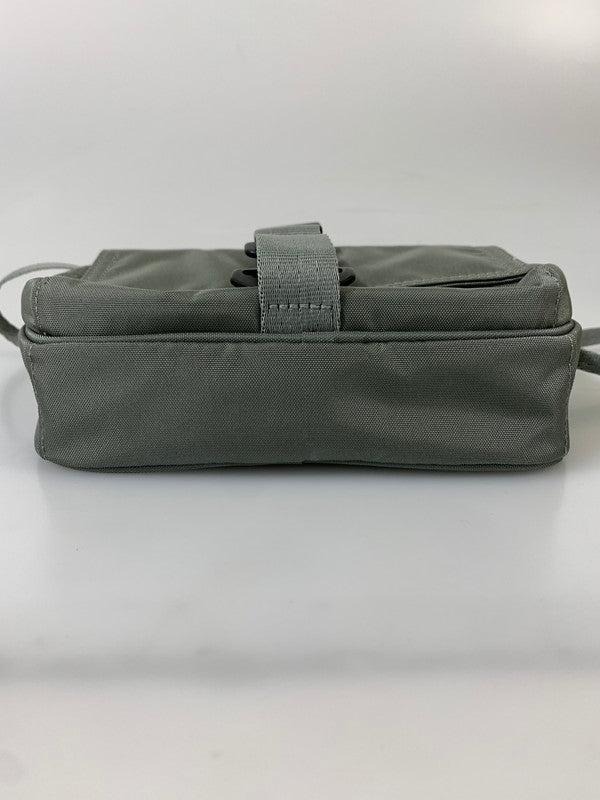 【中古品】【メンズ/レディース】 F/CE エフシーイー SHOULDER BAG ショルダーバッグ カバン ナイロン 188-260817-em-06-min カラー：グレーグリーン 万代Net店