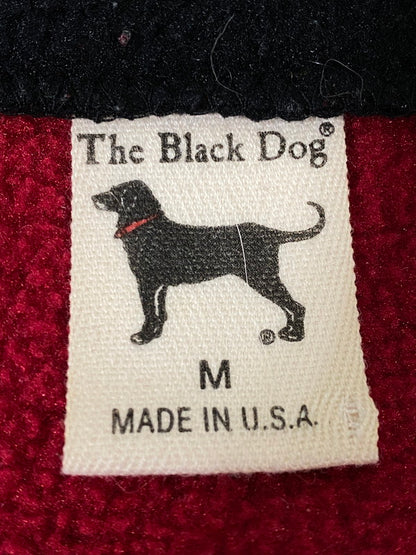 【中古品】【メンズ】 THE BLACK DOG ザ ブラック ドッグ POLARTEC FLEECE JACKET ポーラテック フリース ジャケット 上着 アウター ハーフジップ プルオーバー 146-260822-hu-21-min サイズ：M カラー：レッド 万代Net店