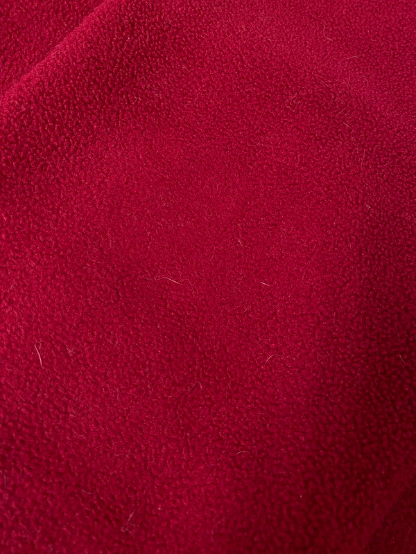 【中古品】【メンズ】 THE BLACK DOG ザ ブラック ドッグ POLARTEC FLEECE JACKET ポーラテック フリース ジャケット 上着 アウター ハーフジップ プルオーバー 146-260822-hu-21-min サイズ：M カラー：レッド 万代Net店