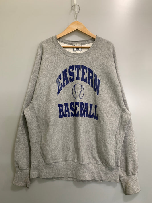 【現状渡し品】【メンズ】 LEE リー EASTERN BASEBALL SWEATSHIRT スウェットシャツ トップス 146-260813-zi-21-min サイズ：不明 カラー：グレー 万代Net店