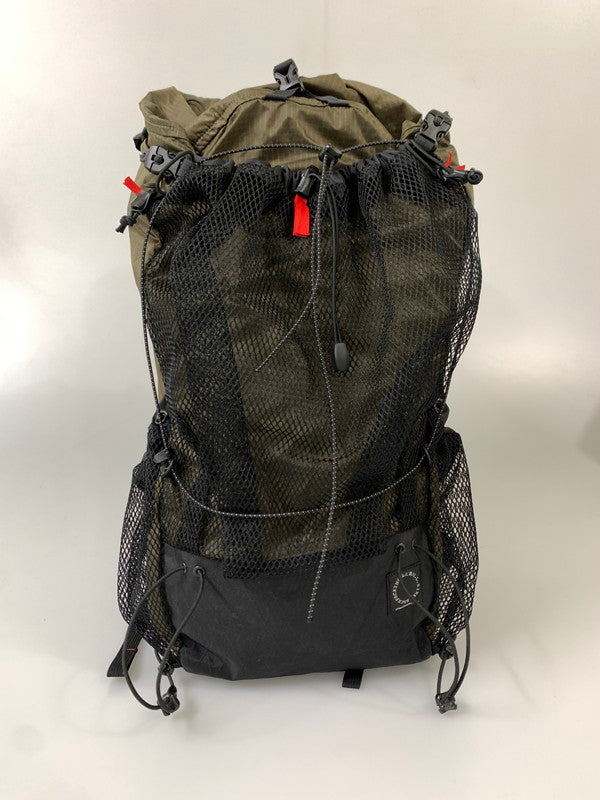 【中古品】【メンズ/レディース】 山と道 BACKPACK バックパック リュックサック ハイキング ザック 188-260817-em-01-min サイズ：L カラー：カーキ/ブラック 万代Net店