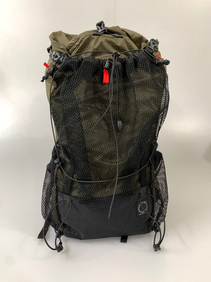 【中古品】【メンズ/レディース】 山と道 BACKPACK バックパック リュックサック ハイキング ザック 188-260817-em-01-min サイズ：L カラー：カーキ/ブラック 万代Net店