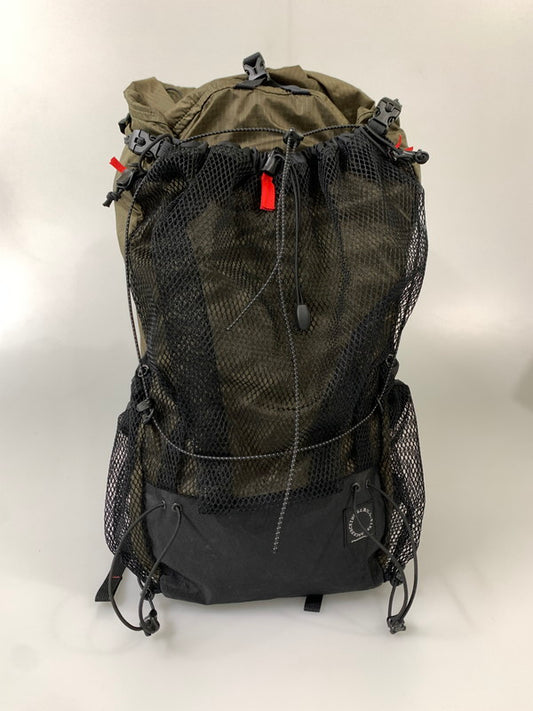 【中古品】【メンズ/レディース】 山と道 BACKPACK バックパック リュックサック ハイキング ザック 188-260817-em-01-min サイズ：L カラー：カーキ/ブラック 万代Net店
