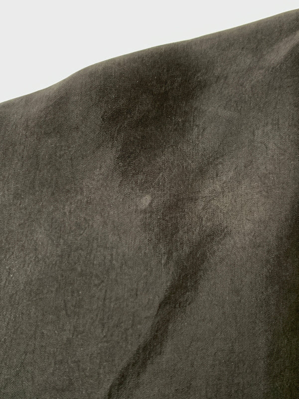 【現状渡し品】【メンズ】 ANCELLM アンセルム ANC-SH49 25SS AGING EMBROIDERY SHIRT エイジング エンブロイダリー シャツ 141-260813-zi-04-min カラー：ブラック 万代Net店