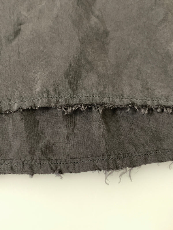 【現状渡し品】【メンズ】 ANCELLM アンセルム ANC-SH49 25SS AGING EMBROIDERY SHIRT エイジング エンブロイダリー シャツ 141-260813-zi-04-min カラー：ブラック 万代Net店