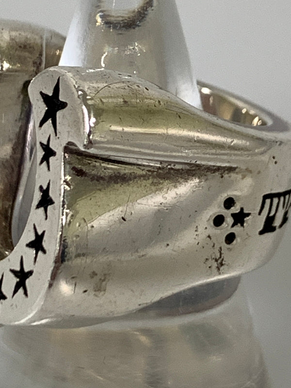 【中古品】【メンズ/レディース】 TENDERLOIN テンダーロイン T-H.S RING SILVER 925 ホースシューリング 指輪 アクセサリー 192-260811-hu-13-min カラー：シルバー 万代Net店