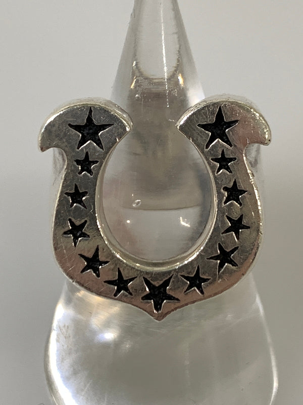 【中古品】【メンズ/レディース】 TENDERLOIN テンダーロイン T-H.S RING SILVER 925 ホースシューリング 指輪 アクセサリー 192-260811-hu-13-min カラー：シルバー 万代Net店