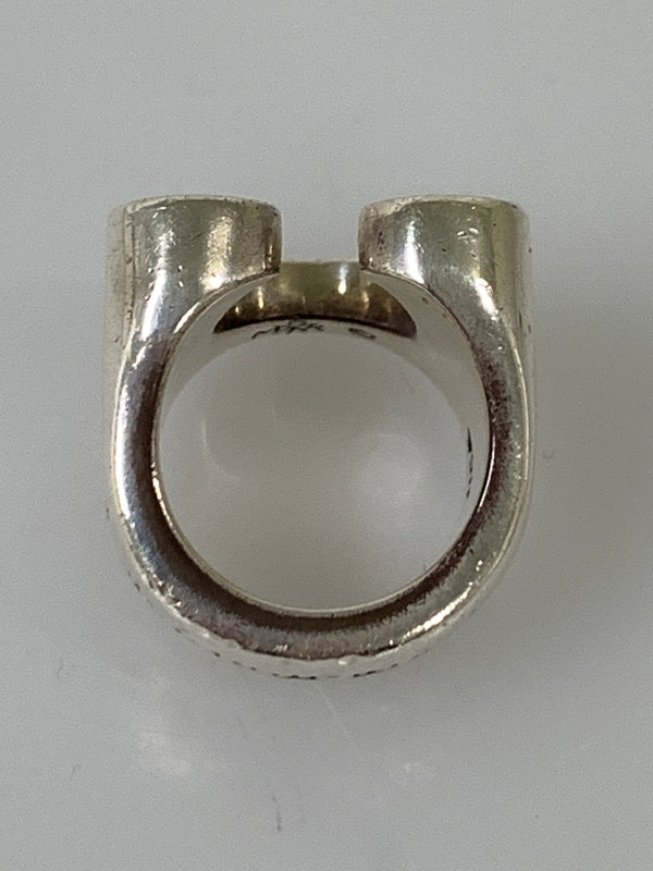 【中古品】【メンズ/レディース】 TENDERLOIN テンダーロイン T-H.S RING SILVER 925 ホースシューリング 指輪 アクセサリー 192-260811-hu-13-min カラー：シルバー 万代Net店