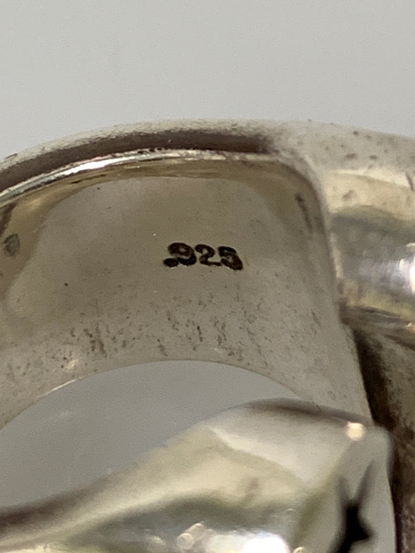 【中古品】【メンズ/レディース】 TENDERLOIN テンダーロイン T-H.S RING SILVER 925 ホースシューリング 指輪 アクセサリー 192-260811-hu-13-min カラー：シルバー 万代Net店