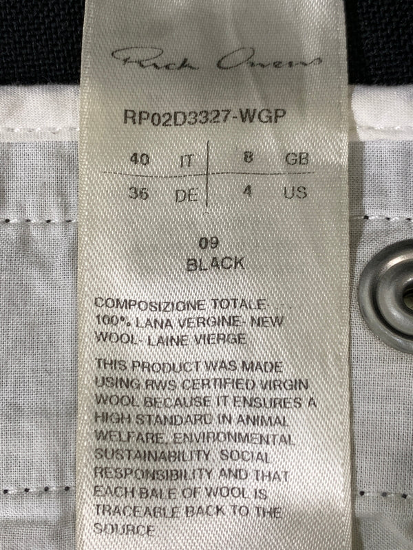【現状渡し品】【メンズ】 RICK OWENS リックオウエンス RP02D3327-WGP 24AW CARGOBELAS PANTS カーゴベラ パンツ ボトムス 152-260813-zi-06-min サイズ：40 IT カラー：ブラック 万代Net店