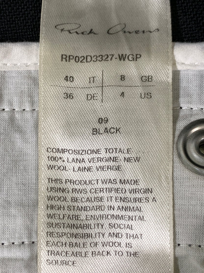 【現状渡し品】【メンズ】 RICK OWENS リックオウエンス RP02D3327-WGP 24AW CARGOBELAS PANTS カーゴベラ パンツ ボトムス 152-260813-zi-06-min サイズ：40 IT カラー：ブラック 万代Net店