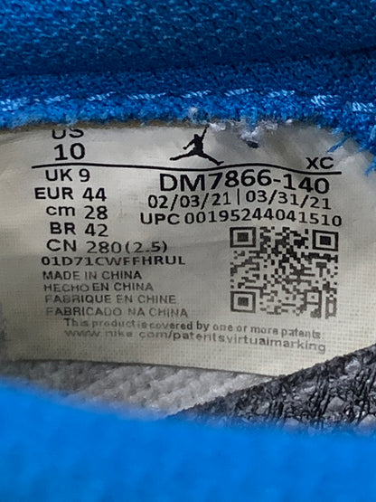 【中古品】【メンズ】 TRAVIS SCOTT × FRAGMENT DESIGN×NIKE AIR JORDAN トラヴィス スコット フラグメント デザイン ナイキ 1 LOW OG SP DM7866-140 160-260811-hu-03-min サイズ：28cm カラー：ブルー/ブラック/ホワイト 万代Net店