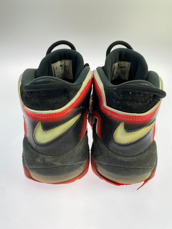 【中古品】【メンズ】 NIKE ナイキ AIR MORE UP TEMPO CJ6129-001 エアー モアアップテンポ スニーカー 靴 160-260819-jt-04-min サイズ：US 9 27.0cm カラー：ブラック/レッド 万代Net店
