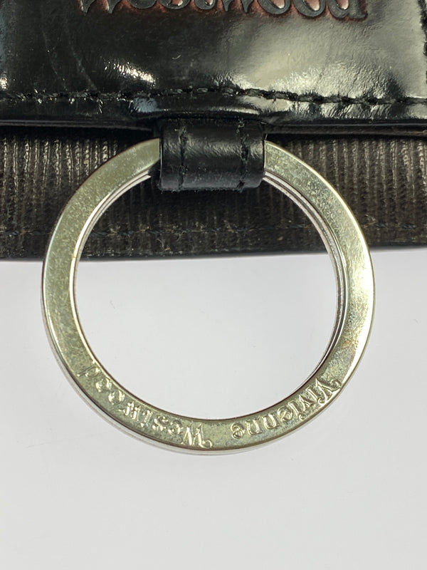 【中古品】【メンズ/レディース】 VIVIENNE WESTWOOD ヴィヴィアンウエストウッド KEY CASE キーケーズ VWK400 キー アクサセリー 小物 201-260821-hu-11-min カラー：ブラック 万代Net店