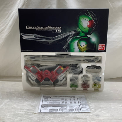 【現状渡し品】 CSM ダブルドライバー ver.1.5 バンダイ 変身ベルト 仮面ライダーW 特撮 おもちゃ 042-260824-em-02-min 万代Net店