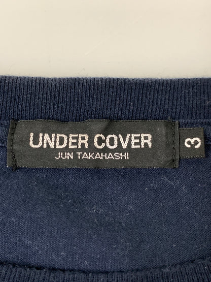 【中古品】【メンズ】 UNDERCOVER アンダーカバー UB0D3802 BEAR PRINT SS TEE Tシャツ トップス 140-260813-zi-19-min サイズ：3 カラー：ネイビー 万代Net店