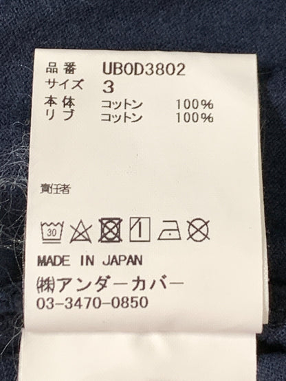 【中古品】【メンズ】 UNDERCOVER アンダーカバー UB0D3802 BEAR PRINT SS TEE Tシャツ トップス 140-260813-zi-19-min サイズ：3 カラー：ネイビー 万代Net店