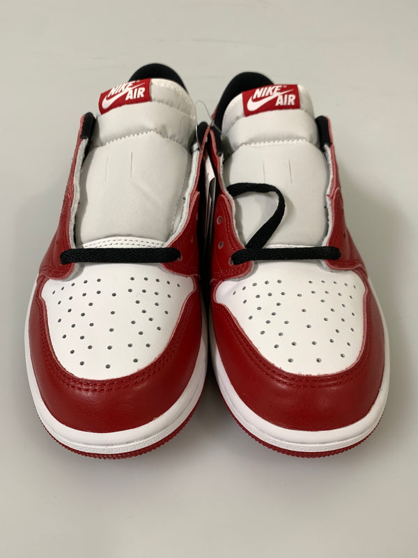 【中古品】【メンズ】 NIKE ナイキ AIR JORDAN 1 RETRO LOW OG HQ6998-600 エアジョーダン レトロ ロー OG 靴 スニーカー シューズ 160-260811-hu-05-min サイズ：27.5cm カラー：VARSITY RED/BLACK-SUMMIT WHITE 万代Net店