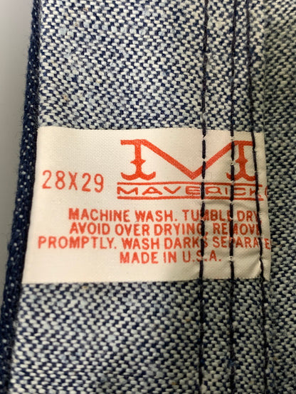 【現状渡し品】【メンズ】 MARVERICK マーベリック 60-70'S DENIM PANTS デニムパンツ ボトムス 157-260813-zi-27-min サイズ：28×29 カラー：インディゴ 万代Net店